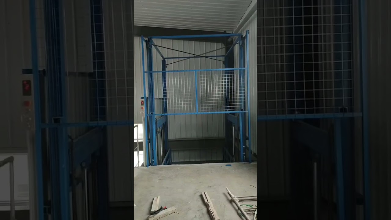 Guide Rail Lift Platform